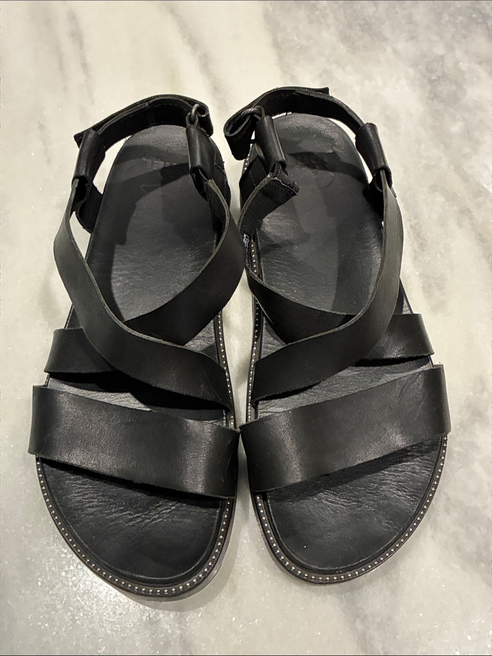 Sorel Black  Strappy Sandals